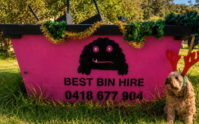 Best Bin Hire truck